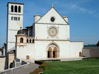 Assisi & The Basilica Of  St. Francis, Italy, Europe. Travels & Tours, Pictures, Photos, & Information.