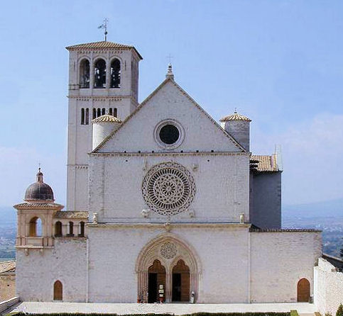 Assisi & The Basilica Of  St. Francis, Italy, Europe. Travels & Tours, Pictures, Photos, & Information.
