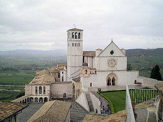 Assisi & The Basilica Of  St. Francis, Italy, Europe. Travels & Tours, Pictures, Photos, & Information.