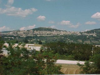 Assisi & The Basilica Of  St. Francis, Italy, Europe. Travels & Tours, Pictures, Photos, & Information.