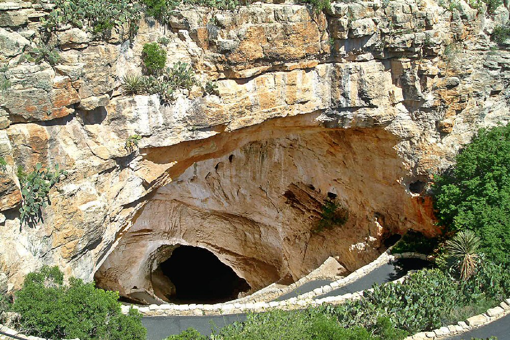 Natural Entrance Carlsbad Caverns National Park New Mexico Natural Entrance Carlsbad Caverns National Park New Mexico