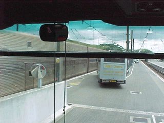 Driving Onto The Train