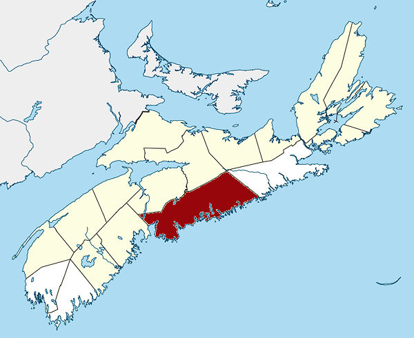 map of nova scotia counties. Halifax County Map.