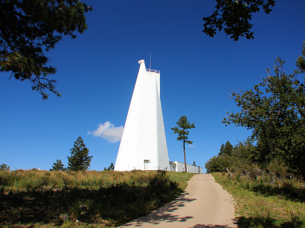 National Solar Observatory. Dunn Solar Telescope at Sacramento Peak. New Mexico. Hikes, Travels, & Tours. Photos, Pictures, Images,& Reviews.