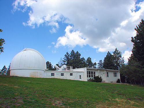 Hilltop Dome Facility. National Solar Observatory, Sacramento Peak Near Sunspot In New Mexico. Hikes, Travels, & Tours. Photos, Pictures, Images, & Reviews.