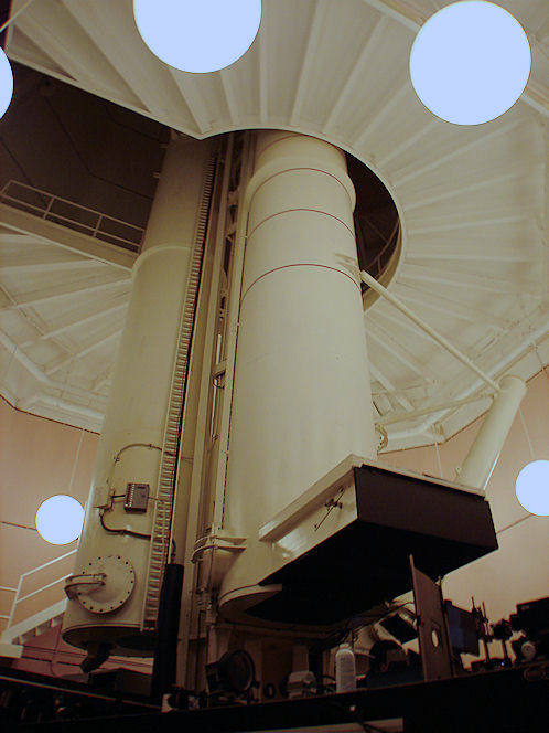 Inside The Dunn Vacuum Solar Telescope Dome. National Solar Observatory, Sacramento Peak Near Sunspot In New Mexico. Hikes, Travels, & Tours. Photos, Pictures, Images, & Reviews.
