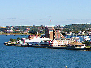 Hyatt Regency Newport. Located on Goat Island, Narragansett Bay. Newport, Rhode Island, United States. Travel, Tours Photos, Pictures, Information, & Reviews.