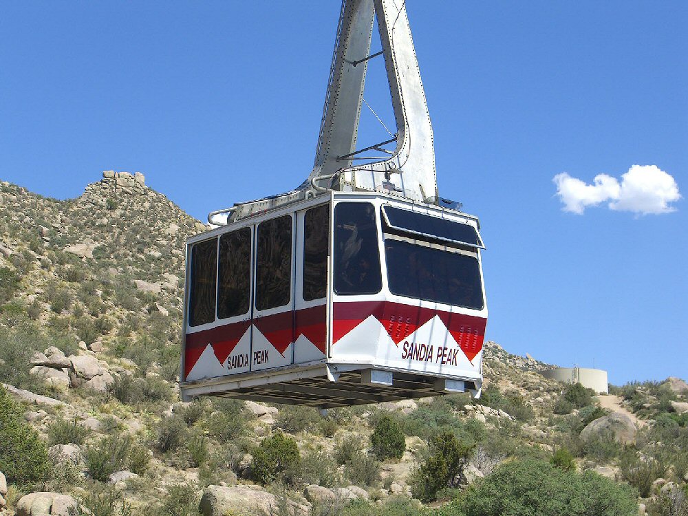 Sandia Peak Tramway. New Mexico. Hikes, Travels, & Tours. Photos, Pictures, Images, & Reviews.