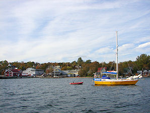 Baddeck, Nova Scotia. Sailing On The Bras D'or Lakes. Travel, Tours Photos, Pictures, Images, Information, & Reviews.