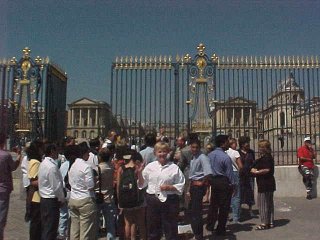 Main Gate Versailles Palace, Paris, France. Travels & Tours Pictures, Photos, & Information.