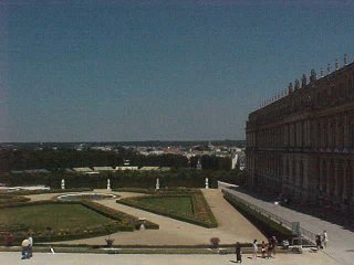 Flower Bed Near West Garden. Versailles Palace, Paris, France. Travels & Tours Pictures, Photos, & Information.