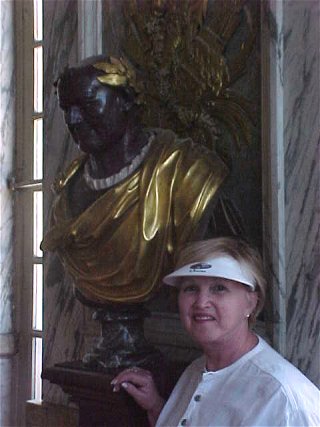 Audrey DeLange At The Versailles Palace, Paris, France. Travels & Tours Pictures, Photos, & Information.