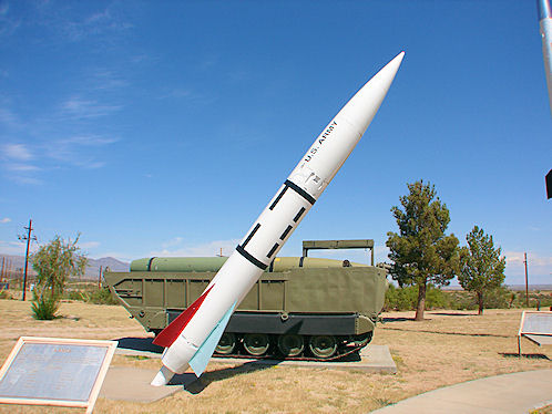 Lance Missile. White Sands Missile Range Museum Park. White Sands, New Mexico. Hikes, Travels, & Tours. Photos, Pictures, Images, & Reviews.