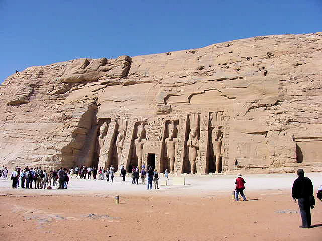 The 'Small Temple' Of Abu Simbel Egypt. Photos, Pictures, Information.