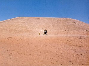 Large Door To Inside Abu Simbel Artificial Mountain. Abu Simbel Egypt Ruins Travels And Tours Photos, Pictures, Images, Descriptions, Information, & Reviews.
