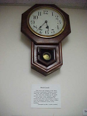Clock Stopped By Earthquake. Seward Alaska. Travels & Tours Pictures, Photos, Images, & Reviews.