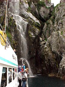 Holgate Glacier Waterfalls. Alaska Kenai Fjord Cruise. Travels & Tours Pictures, Photos, Images, & Reviews.