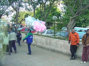 Cotton Candy. Alexandria Egypt. Travels & Tours. Pictures, Photos, Images, Descriptions, Information, & Reviews.