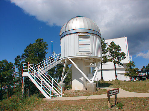 1 Meter Telescope Dome. Apache Point Observatory (APO). Sacramento Mountains, Near Sunspot, In New Mexico. Hikes, Travels, & Tours. Photos, Pictures, Images, & Reviews.