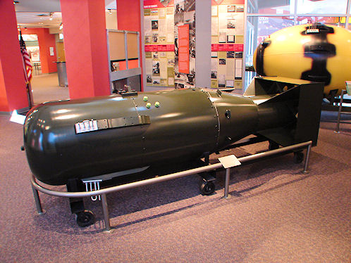 Little Boy Atomic Bomb. Bradbury Science Museum. Los Alamos, New Mexico.Hikes, Travels, & Tours. Photos, Pictures, Images, & Reviews.