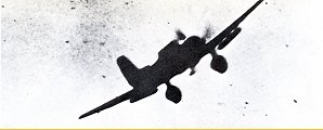'Val' On Bomb Run. USS Cabot,  Aircraft Carrier, WW II, Pictures, Photos, Images, Information, History, & Reviews.