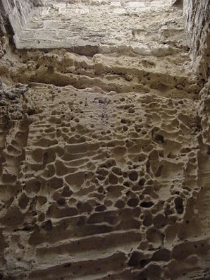 Air Shaft. Catacombs Or ( Kom es-Shogafa ), Alexandria, Egypt. Travels & Tours. Pictures, Photos, Images, Descriptions, Information, & Reviews.