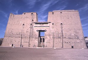 Edfu Temple Of Horus. Edfu Egypt. Travel & Tour Pictures, Photos, Images, Information, & Reviews.