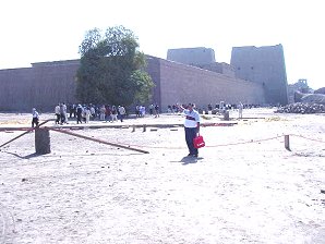 Edfu Temple Of Horus. Edfu Egypt. Travel & Tour Pictures, Photos, Images, Information, & Reviews.