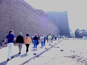 Edfu Temple Of Horus. Edfu Egypt. Travel & Tour Pictures, Photos, Images, Information, & Reviews.