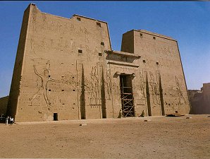 Edfu Temple Of Horus. Edfu Egypt. Travel & Tour Pictures, Photos, Images, Information, & Reviews.