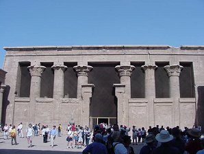 Temple Of Edfu, Egypt. Travels & Tours Pictures, Photos, Images, Information, Images, Information, & Reviews.