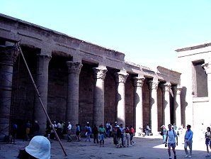 Temple Of Edfu, Egypt. Travels & Tours Pictures, Photos, Images, Information, & Reviews.