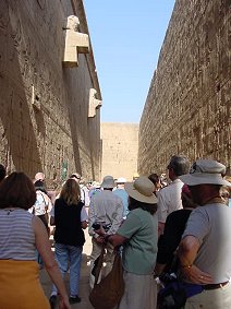 Temple Of Edfu, Egypt. Travels & Tours Pictures, Photos, Information.