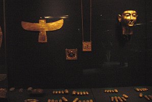 Gold Emblems. The Egyptian Museum. Cairo Egypt. Travels & Tours. Pictures, Photos, Images, Descriptions, Information, & Reviews.