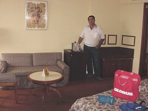 George DeLange At El Gezirah Sheraton Hotel Towers And Casino. Cairo, Egypt. Travel & Tour Pictures, Photos, Images, Descriptions, Information, & Reviews.