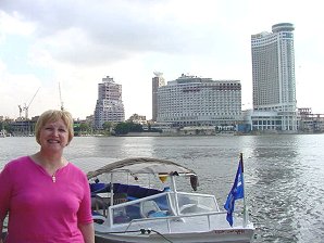 Audrey DeLange At El Gezirah Sheraton Hotel Towers And Casino. Cairo, Egypt. Travel & Tour Pictures, Photos, Images, Descriptions, Information, & Reviews.