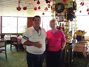 George & Audrey DeLange At El Gezirah Sheraton Hotel Towers And Casino. Cairo, Egypt. Travel & Tour Pictures, Photos, Images, Descriptions, Information, & Reviews.