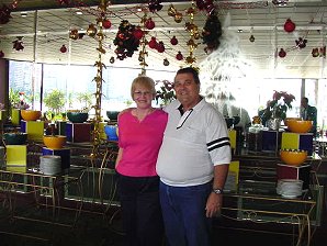 Audrey & George DeLange At El Gezirah Sheraton Hotel Towers And Casino. Cairo, Egypt. Travel & Tour Pictures, Photos, Images, Descriptions, Information, & Reviews.