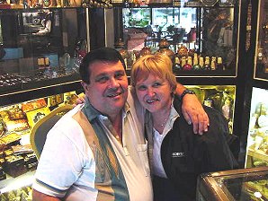 George & Audrey DeLange At El Gezirah Sheraton Hotel Towers And Casino. Cairo, Egypt. Travel & Tour Pictures, Photos, Images, Descriptions, Information, & Reviews.