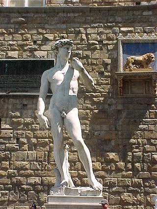 False David Statue. Florence, Italy. Travels & Tours Pictures, Photos, & Information.