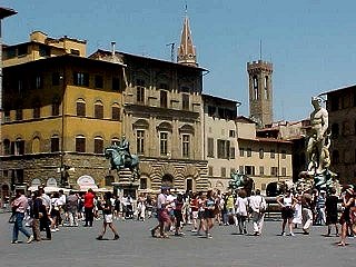 City Square of Florence. Florence, Italy. Travels & Tours Pictures, Photos, & Information.