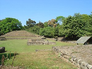 Ball Court. Izapa Olmec & Mayan Archaeological Ruins. Near Tapachula, Chiapas, Mexico. Travel & Tour Pictures, Photos, Information, Images, & Reviews.