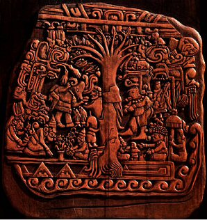 Tree Of Life Reproduction. Izapa Olmec & Mayan Archaeological Ruins. Near Tapachula, Chiapas, Mexico. Travel & Tour Pictures, Photos, Information, Images, & Reviews.