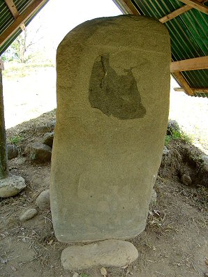 Stele 8. Group B. Izapa Olmec & Mayan Archaeological Ruins. Near Tapachula, Chiapas, Mexico. Travel & Tour Pictures, Photos, Information, Images, & Reviews.