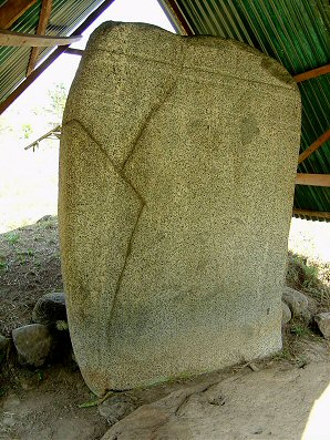 Stele 9. Group B. Izapa Olmec & Mayan Archaeological Ruins. Near Tapachula, Chiapas, Mexico. Travel & Tour Pictures, Photos, Information, Images, & Reviews.