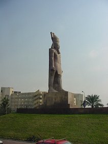 Colossus Of Ramesses II.  Modern Day Cairo, Egypt. Travels & Tours. Pictures, Photos, Images, Descriptions, Information, & Reviews.