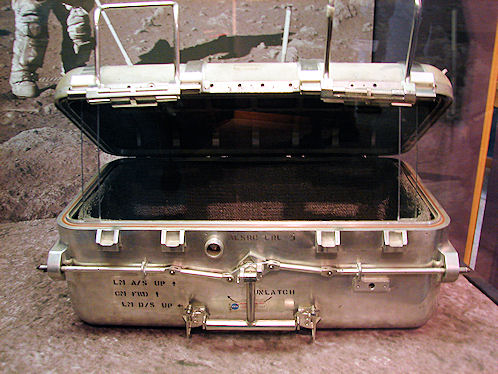 Apollo Lunar Sample Return Container. New Mexico Museum of  Space History. Alamogordo, New Mexico.Hikes, Travels, & Tours. Photos, Pictures, Images, & Reviews.