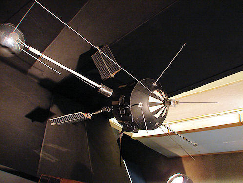 Ariel II Satellite. New Mexico Museum of  Space History. Alamogordo, New Mexico.Hikes, Travels, & Tours. Photos, Pictures, Images, & Reviews.