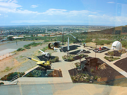 John P. Stapp Air and Space Park. New Mexico Museum of  Space History. Alamogordo, New Mexico.Hikes, Travels, & Tours. Photos, Pictures, Images, & Reviews.