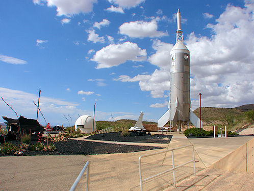 John P. Stapp Air and Space Park. New Mexico Museum of  Space History. Alamogordo, New Mexico.Hikes, Travels, & Tours. Photos, Pictures, Images,& Reviews.